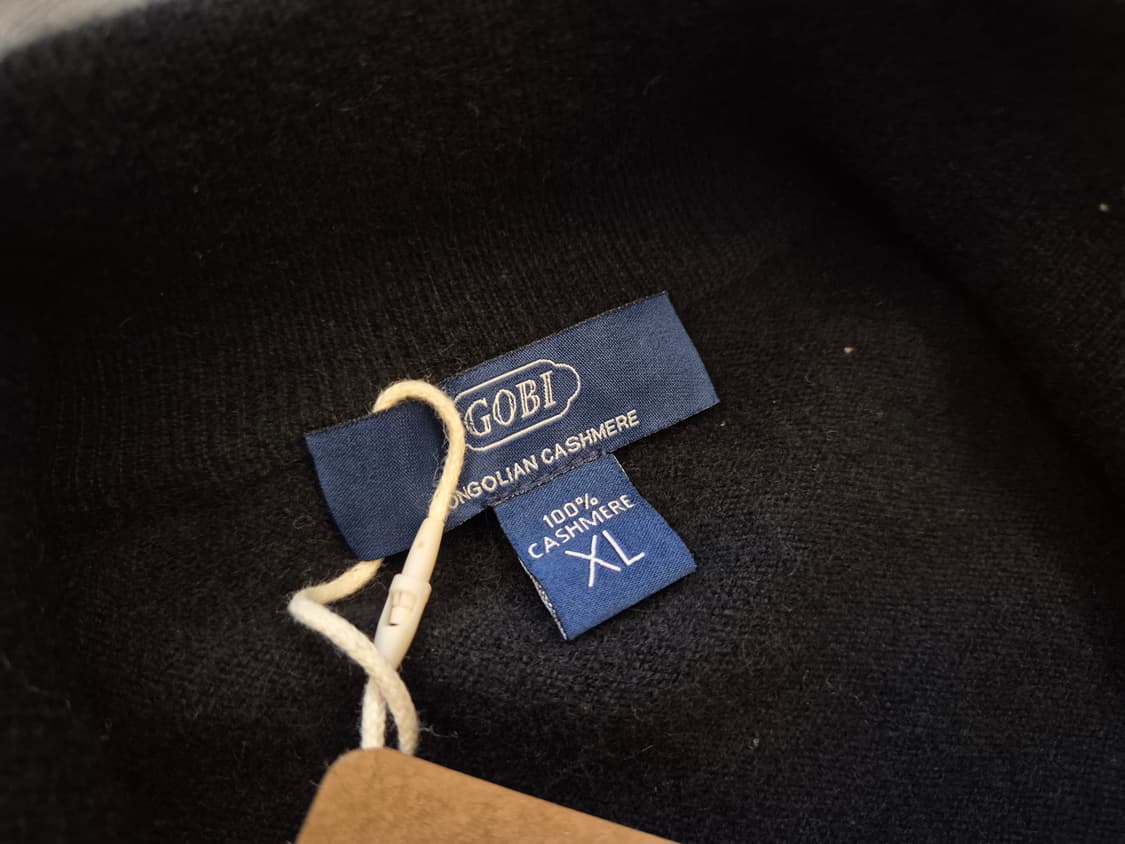 GOBI 캐시미어 니트 짚업 상품이미지4