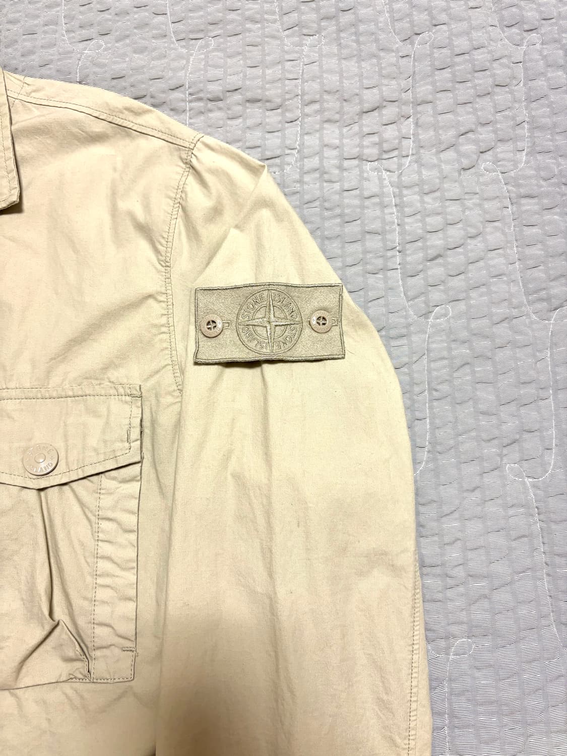 스톤아일랜드 고스트피스 오버셔츠 상품이미지2