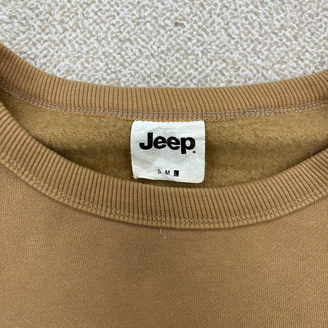 [L] 지프 JEEP 멀티 패치 라운드 맨투맨 3932 상품이미지5