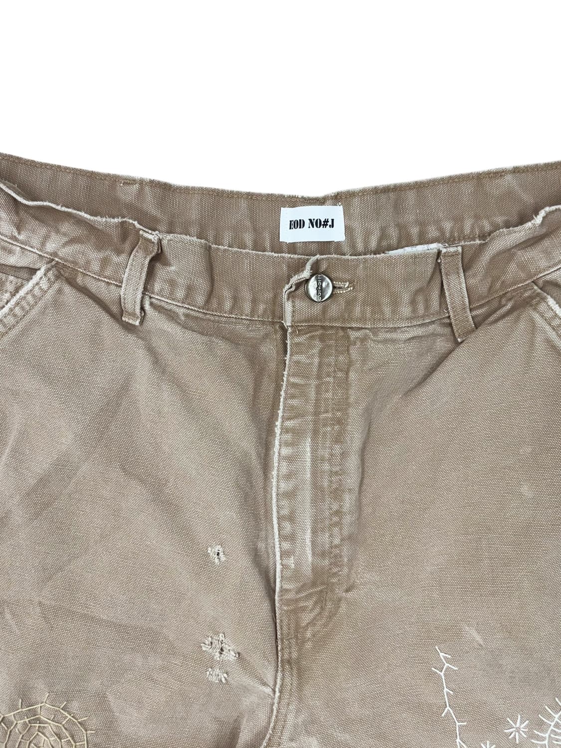 Carhartt Boro Sashiko Distressed Shorts 상품이미지4