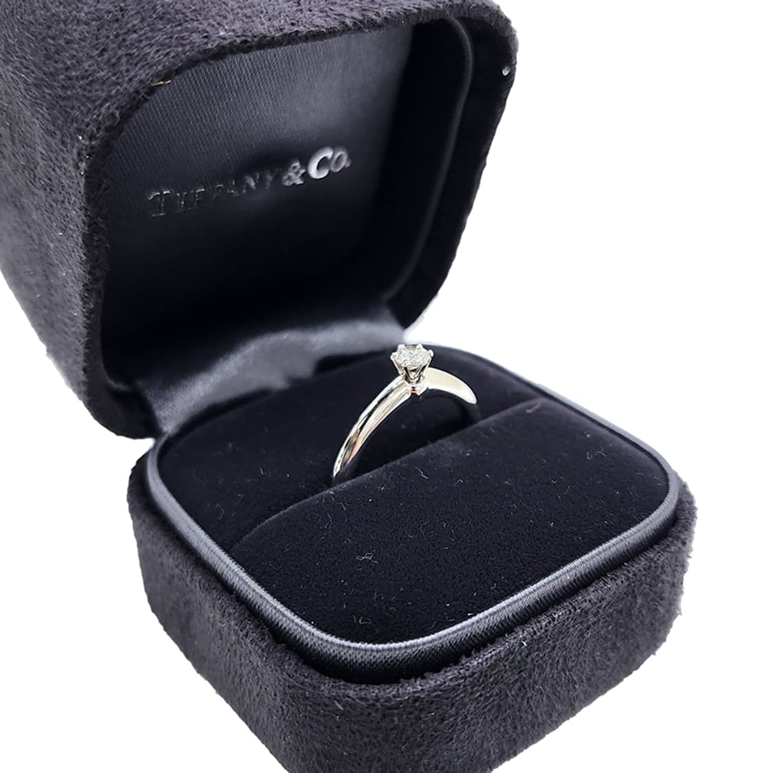 티파니 플래티늄 다이아 웨딩 반지 10호 상품이미지9