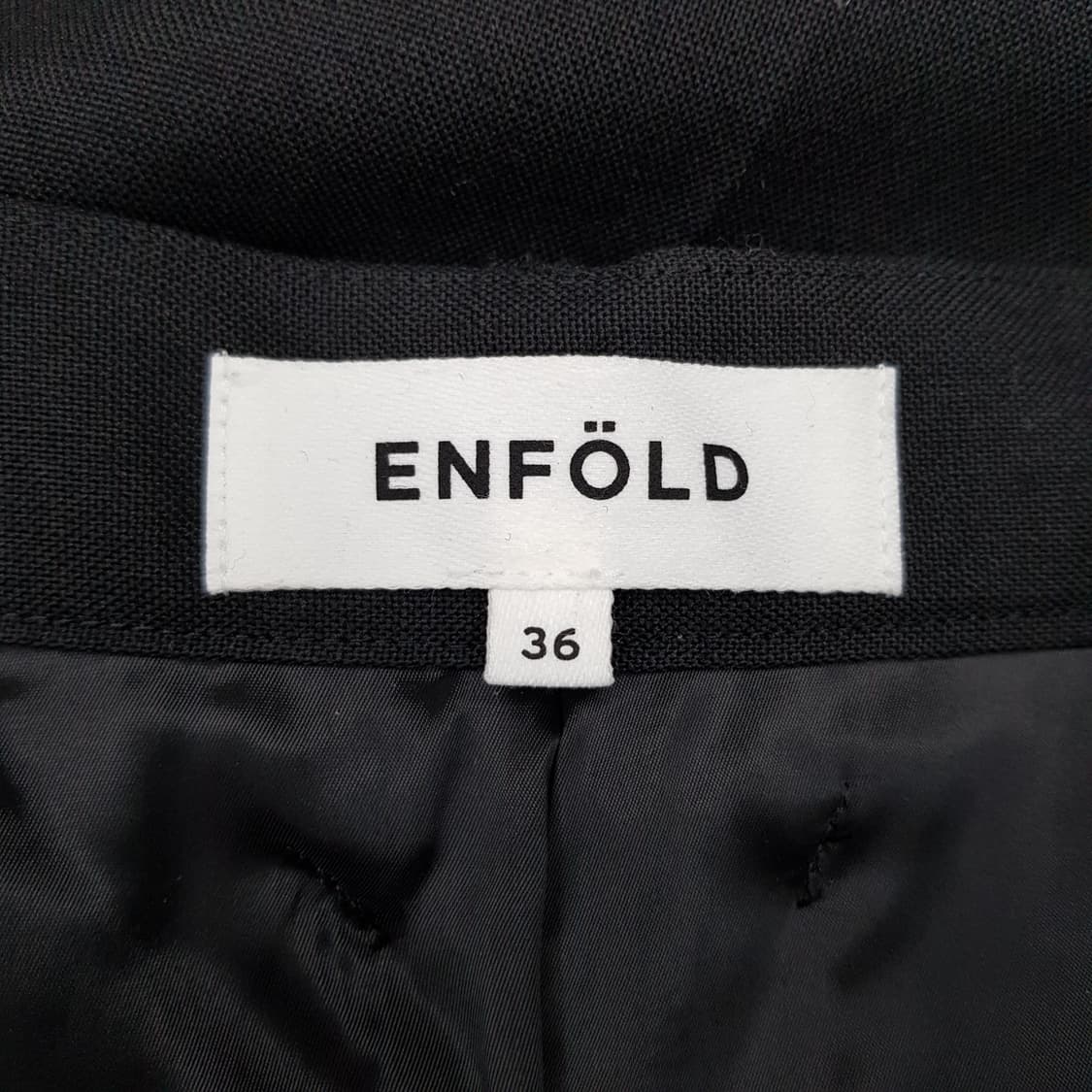 
엔폴드 ENFOLD 울 와이드 팬츠 36사이즈 상품이미지5
