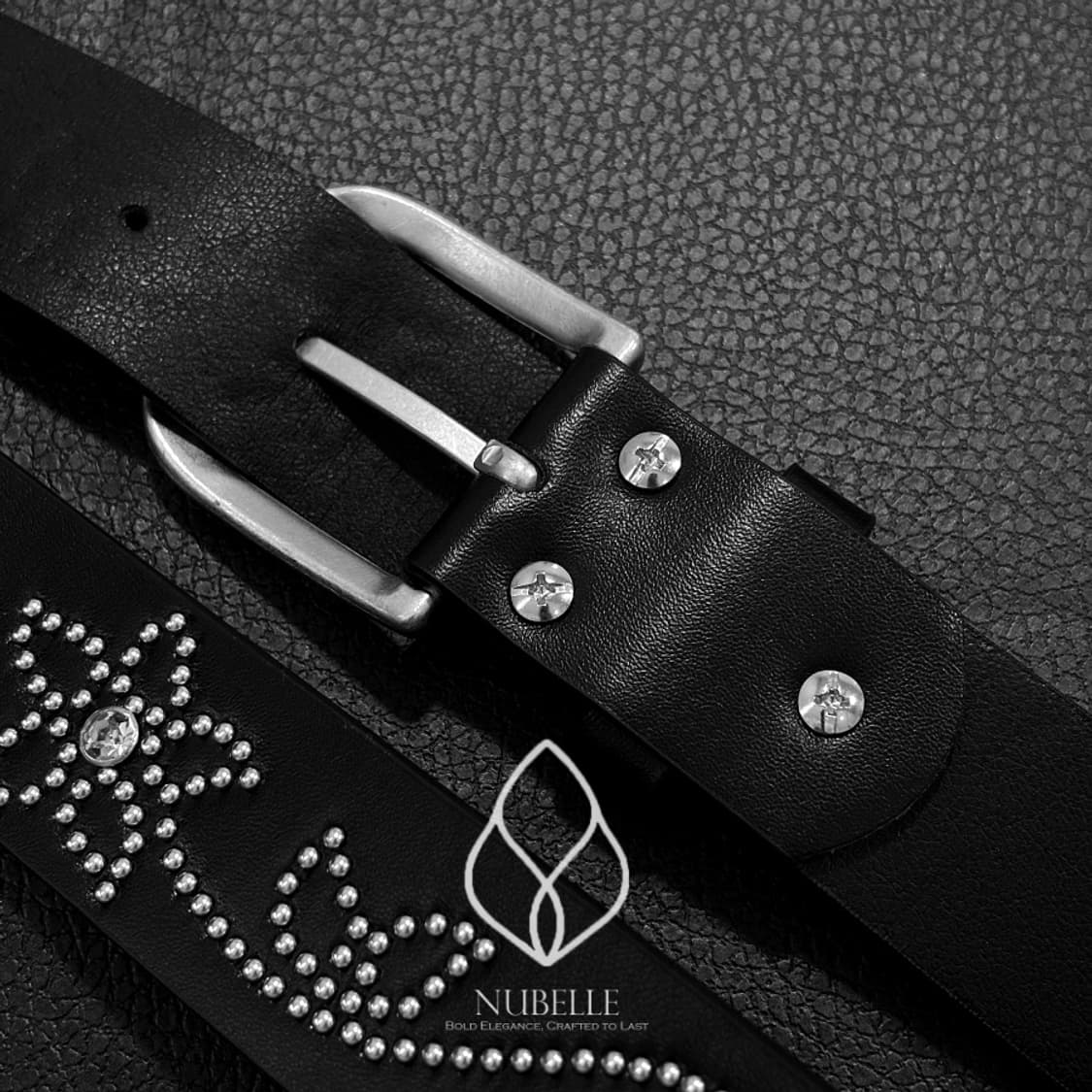 🌗 Flower stud belt / 플라워 스터드 웨스턴 벨트 상품이미지8