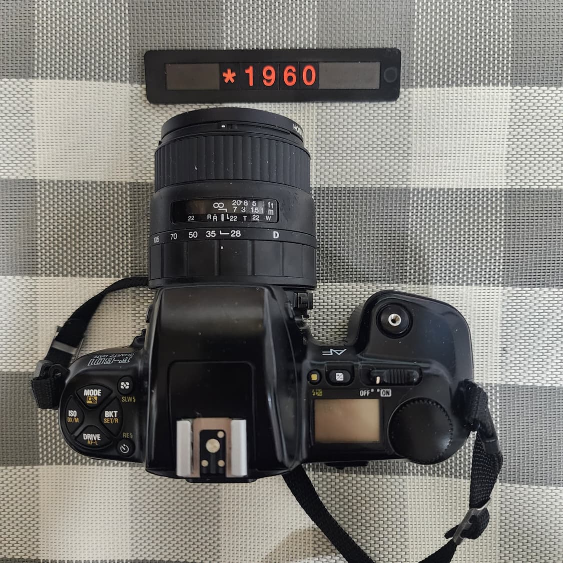 니콘 F-601 데이터백 필름카메라 28-105 줌렌즈 상품이미지3