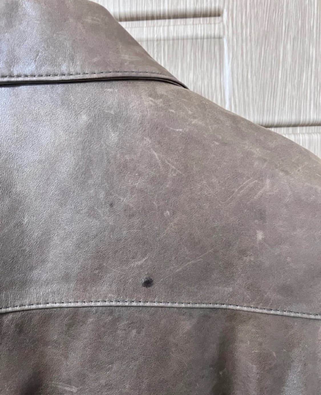 Vintage leather jk 상품이미지4