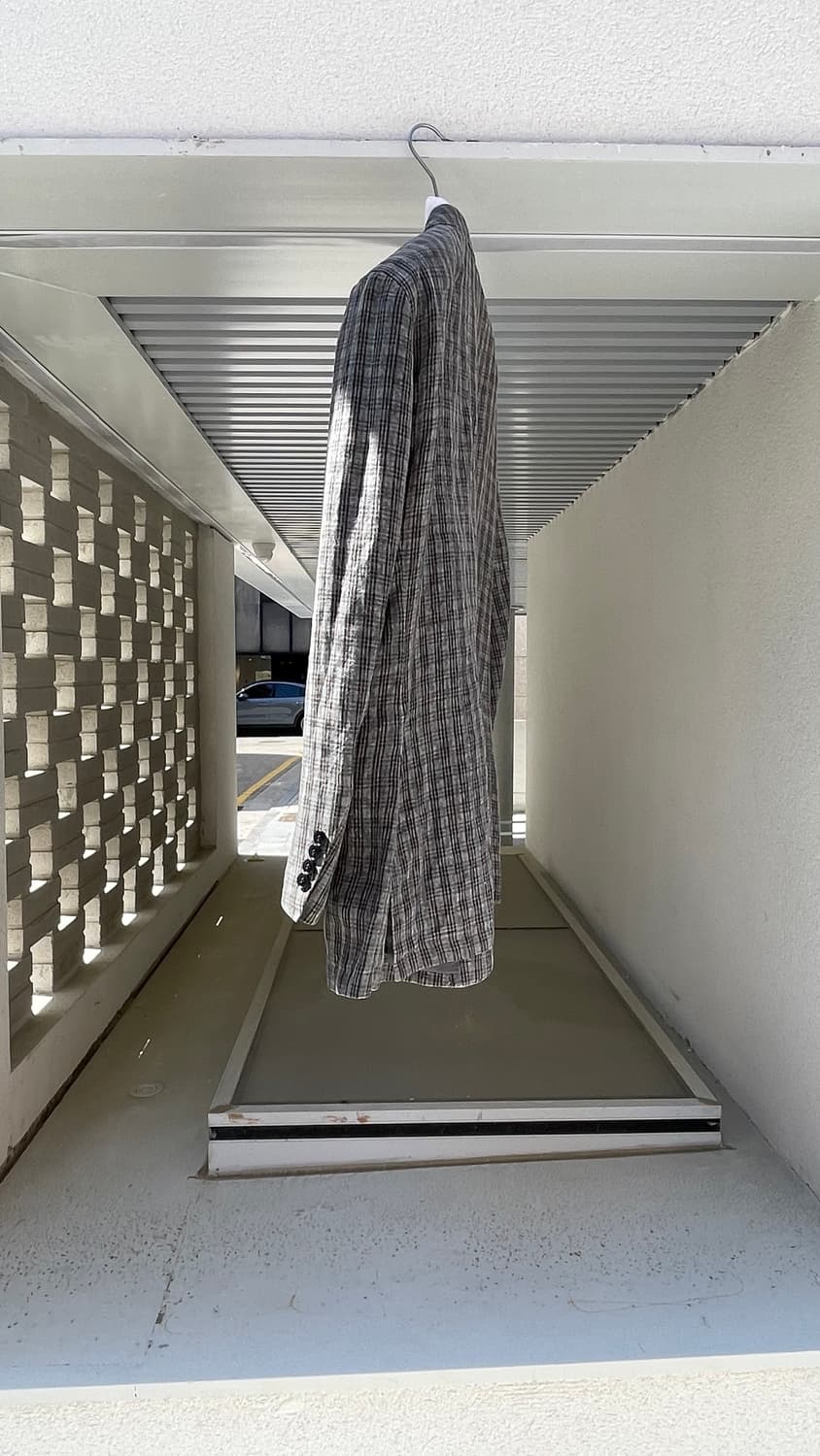 [CERRUTI 1881] Pure Linen Check Blazer 상품이미지3