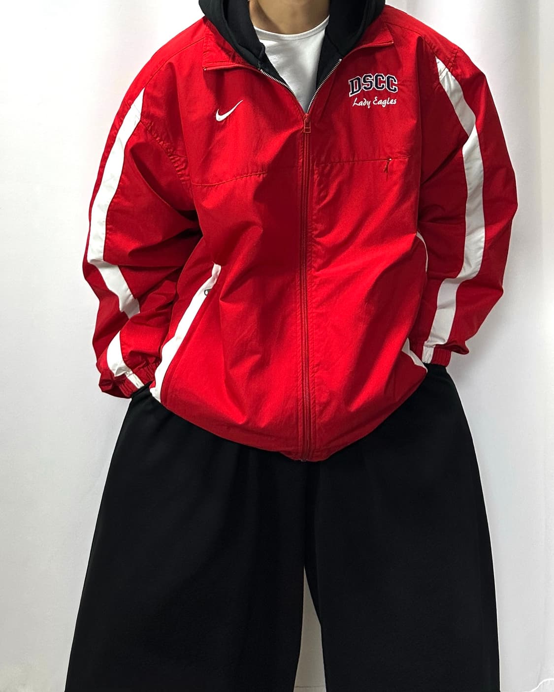 Nike 나이키 올드스쿨 팀 배색 바람막이 자켓 상품이미지1