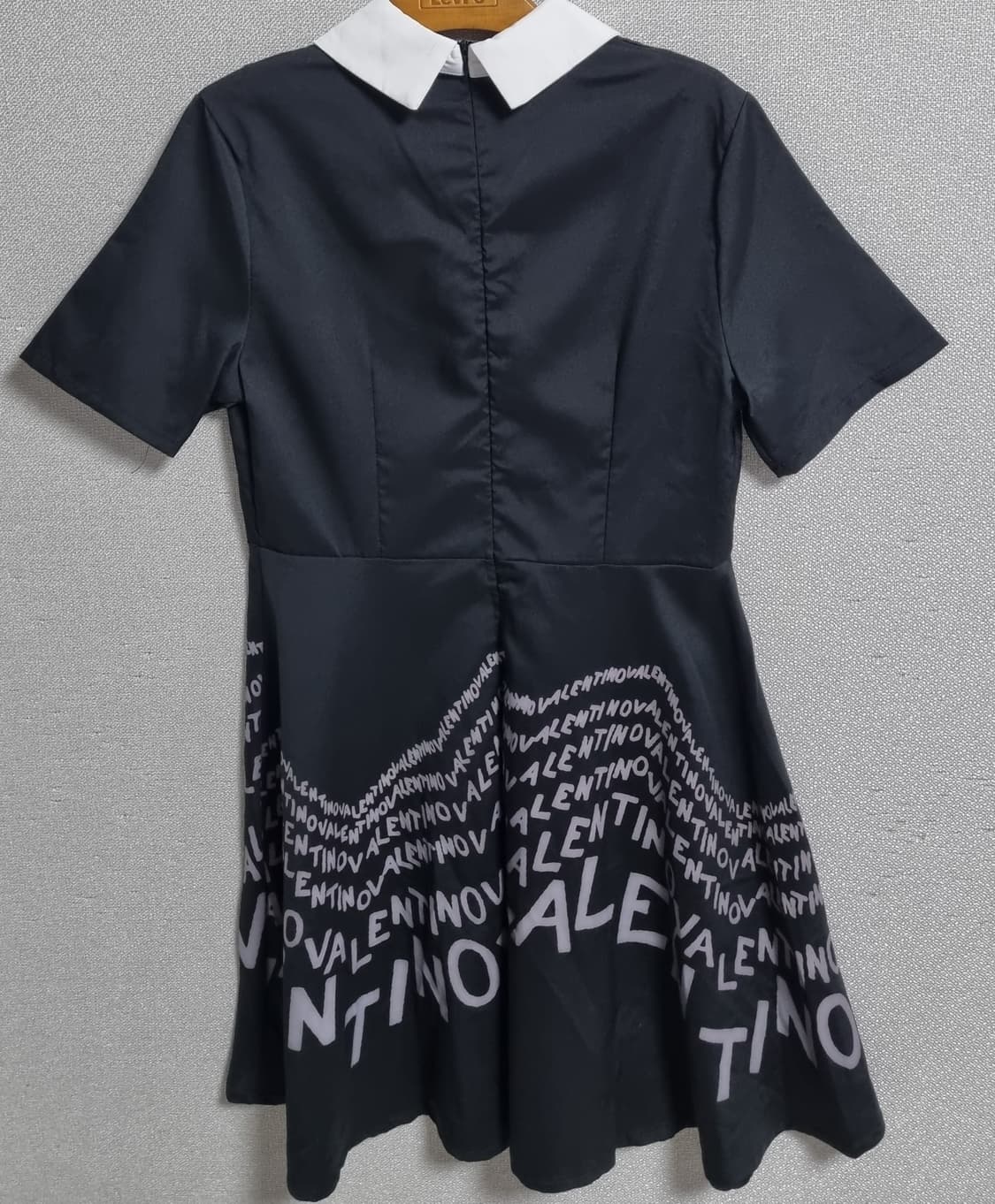 XS (44) 발렌티노 블랙 반팔원피스 상품이미지2