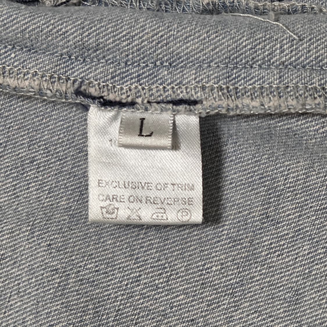 VITAGE 빈티지 버드 패치 청자켓  상품이미지5