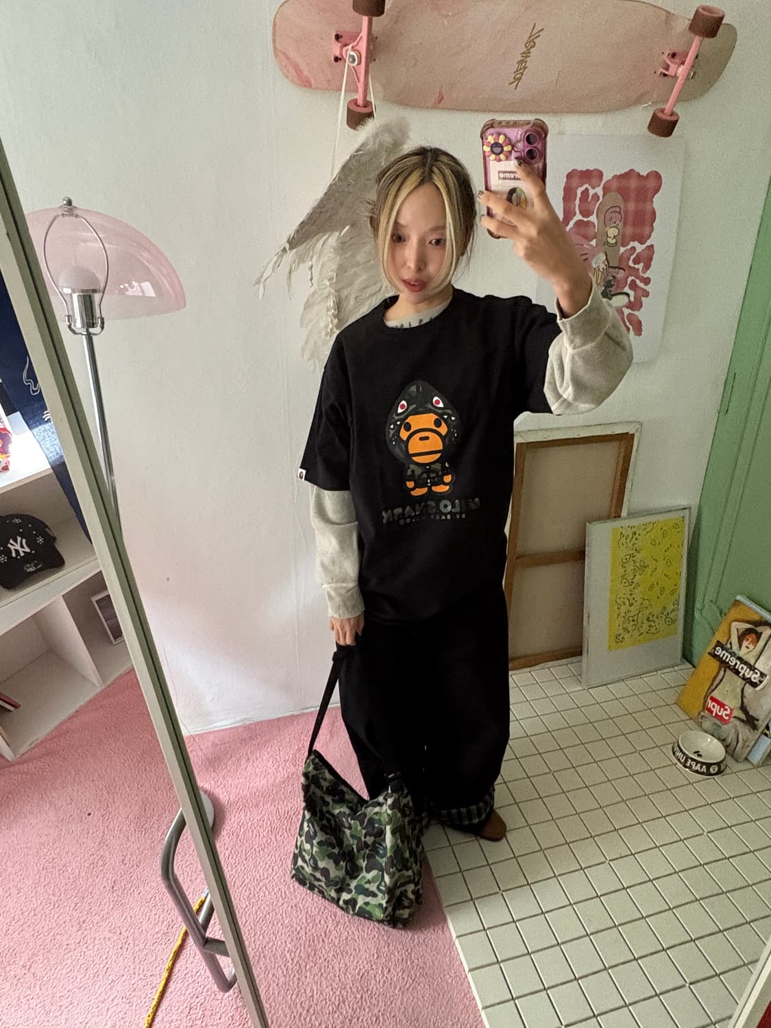 베이프 빅숄더 백 상품이미지3