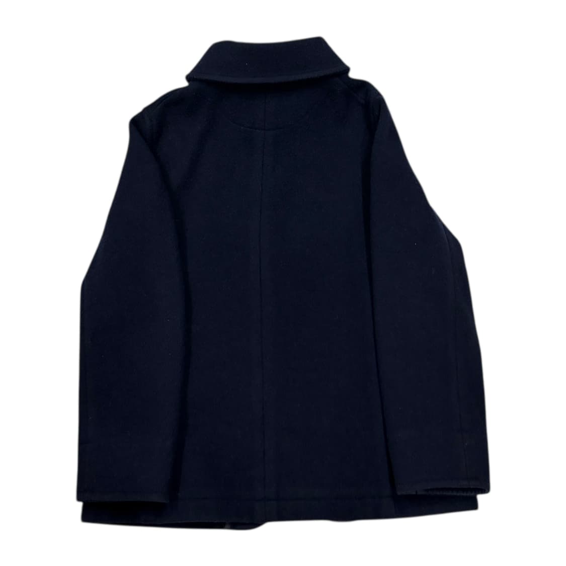 단톤 울 숏코트 자켓 네이비 38 상품이미지4