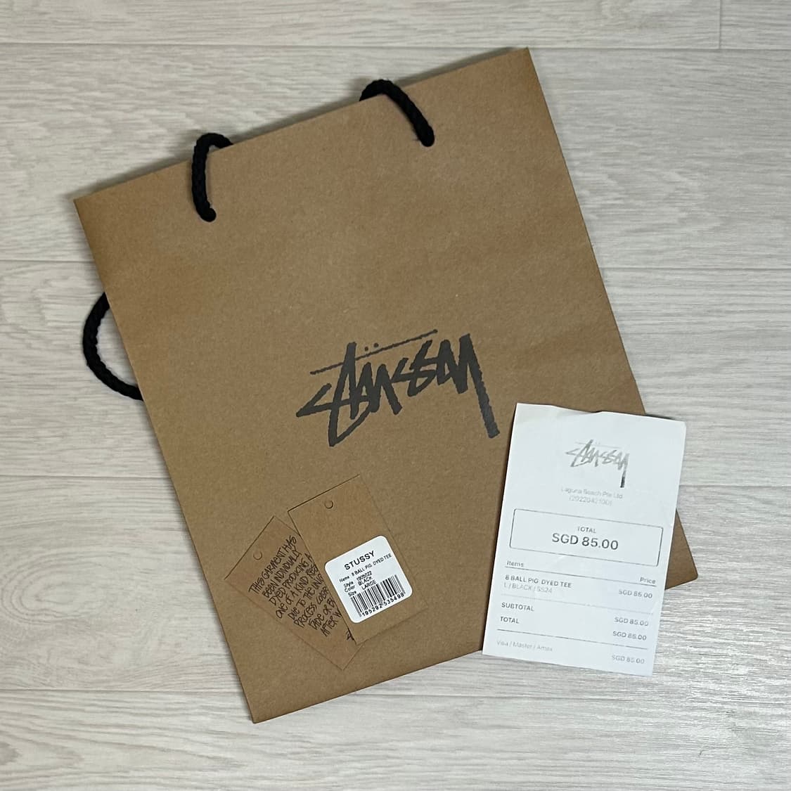 스투시 8볼 반팔 판매합니다 (L) 상품이미지3