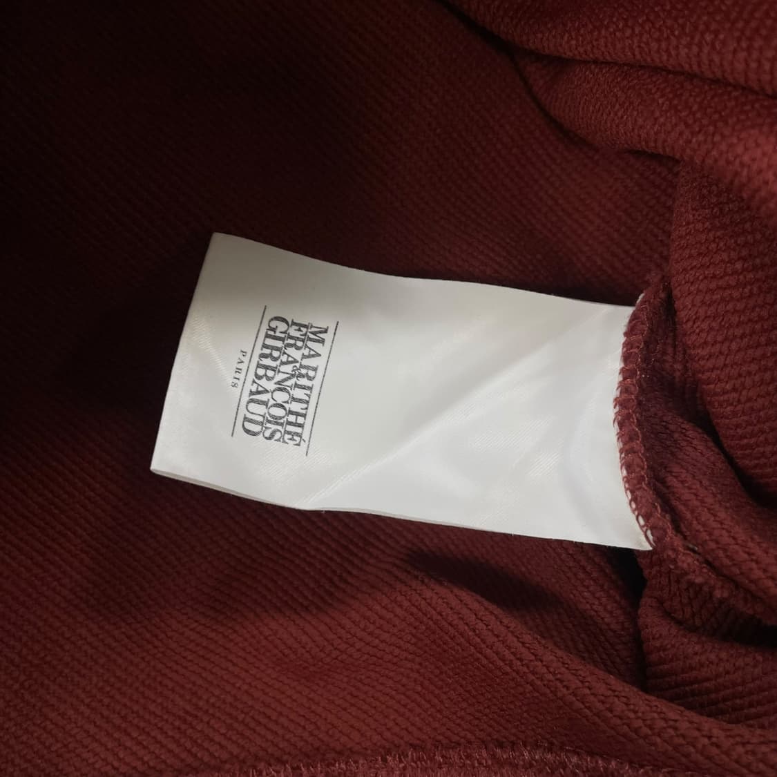 마리떼프랑소와저버 스펠 로고 크롭 맨투맨 상품이미지5