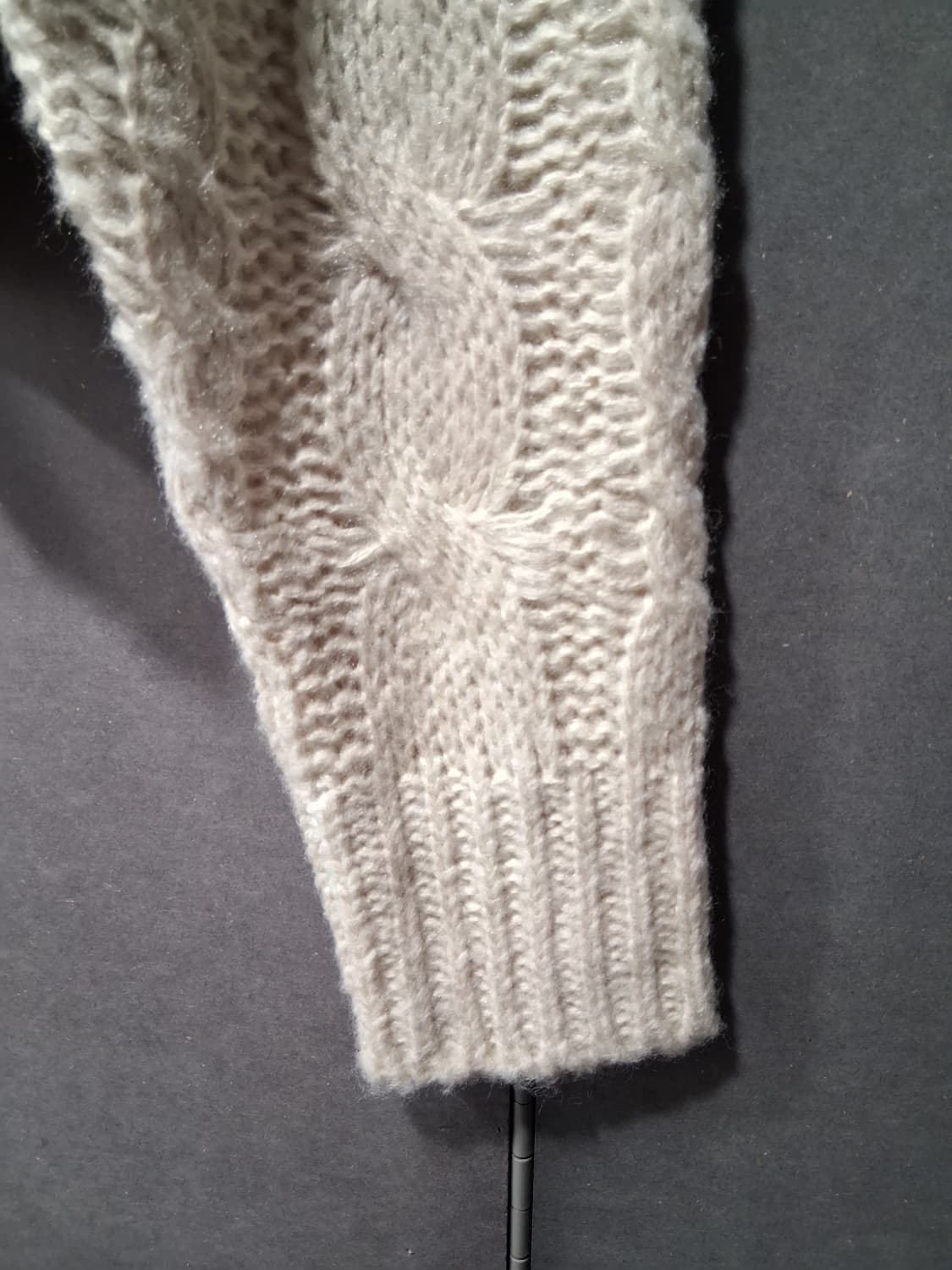 여 니트 꽈배기 스웨터 상품이미지5