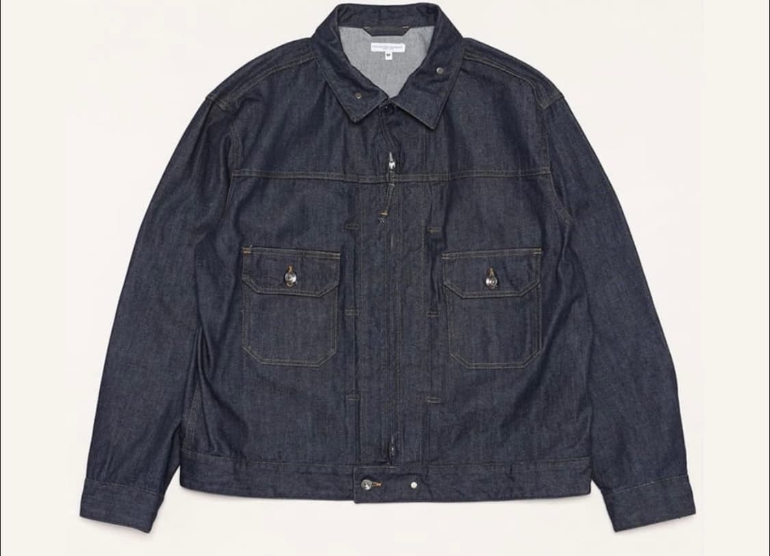 엔지니어드가먼츠 24ss 콘데님 트러커 자켓 상품이미지1