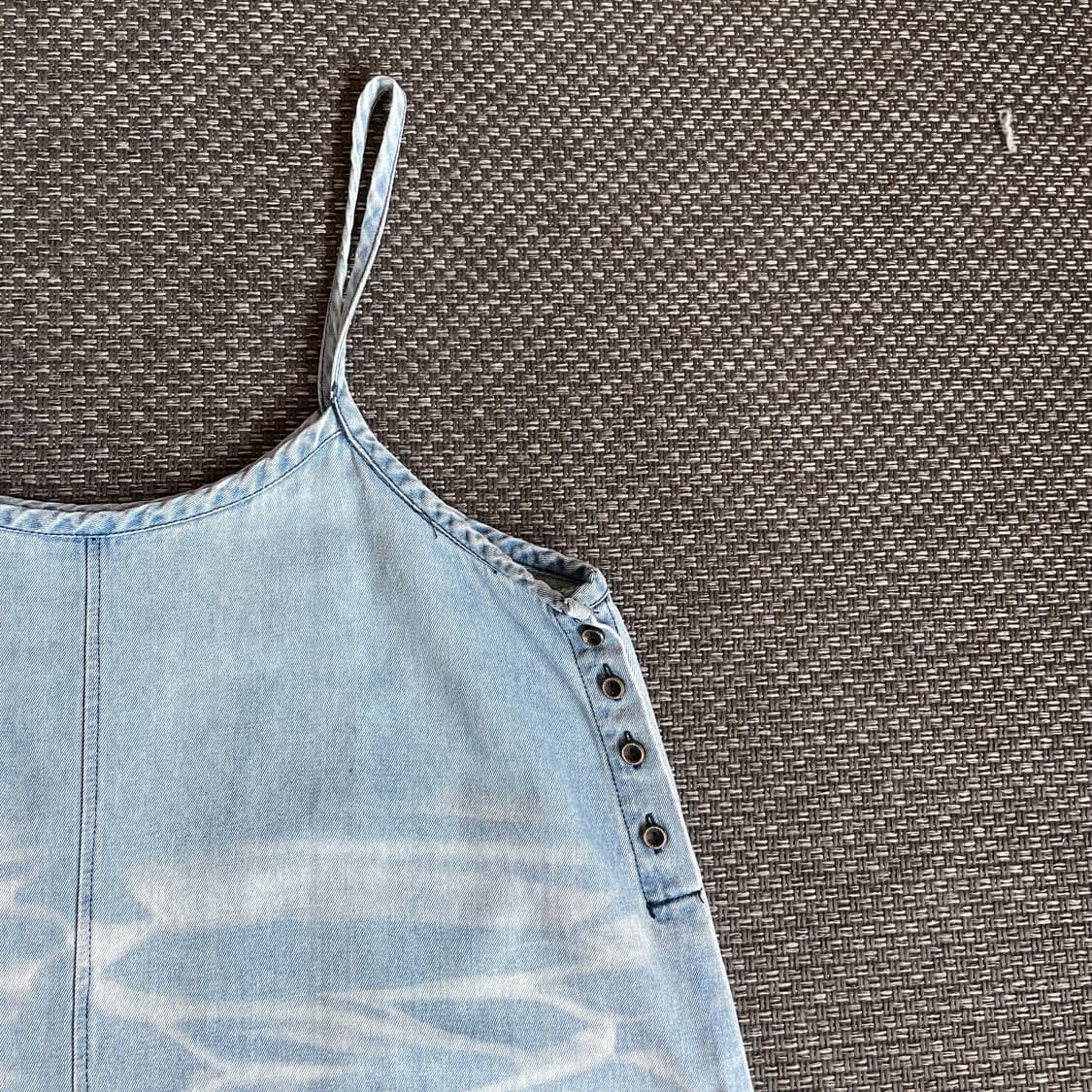 빈티지 투웨이 데님 끈원피스 점프수트 상품이미지3