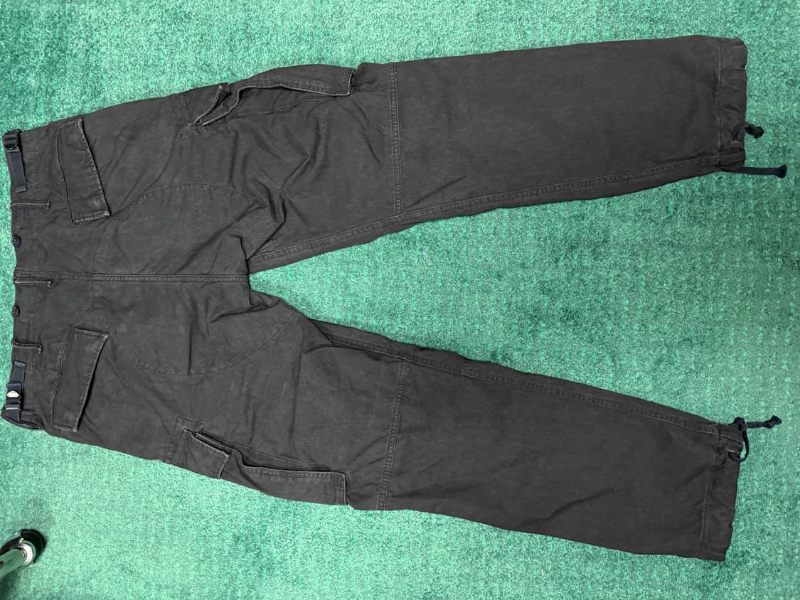 [31x32]더블알엘 rrl 서플라스 카고 팬츠 블랙 상품이미지3