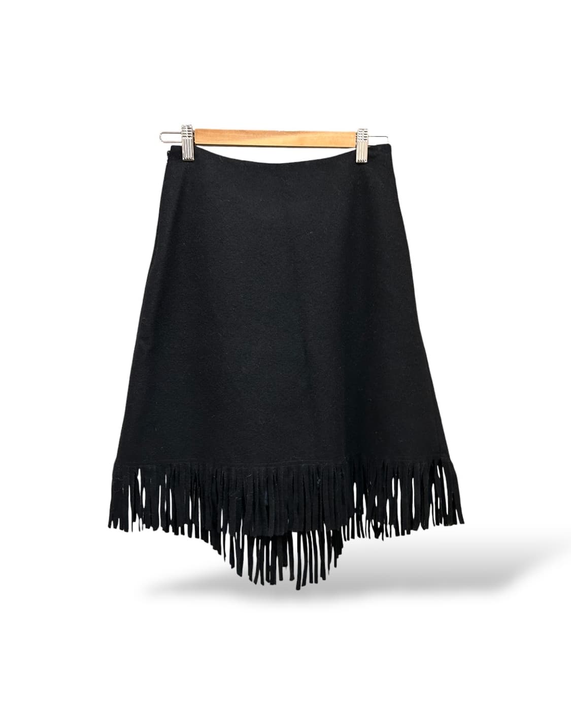 레이빔즈 프린지 울 스커트 상품이미지2