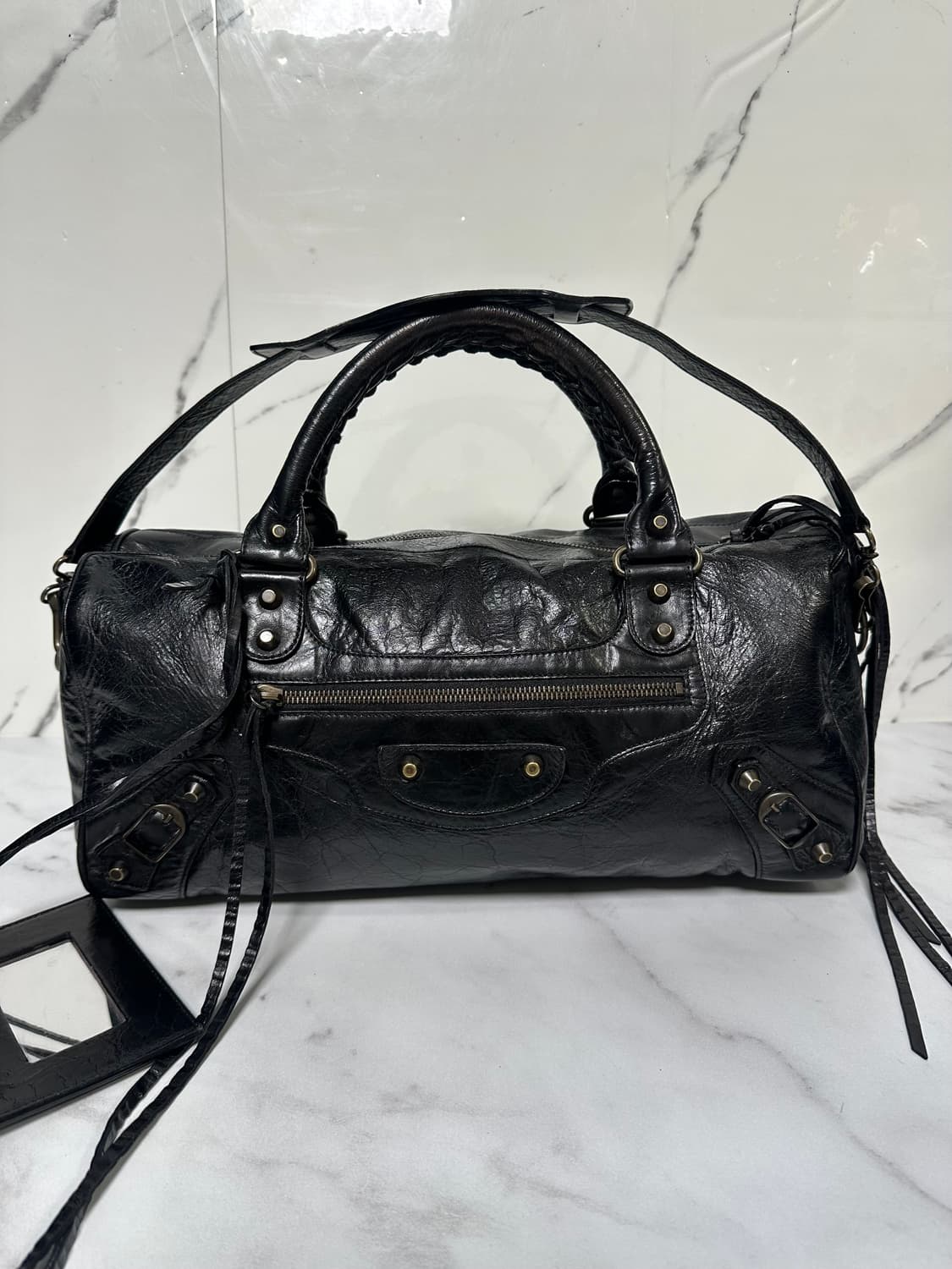 [A 정품] 발렌시아가 시티 모터백 트위기 상품이미지2