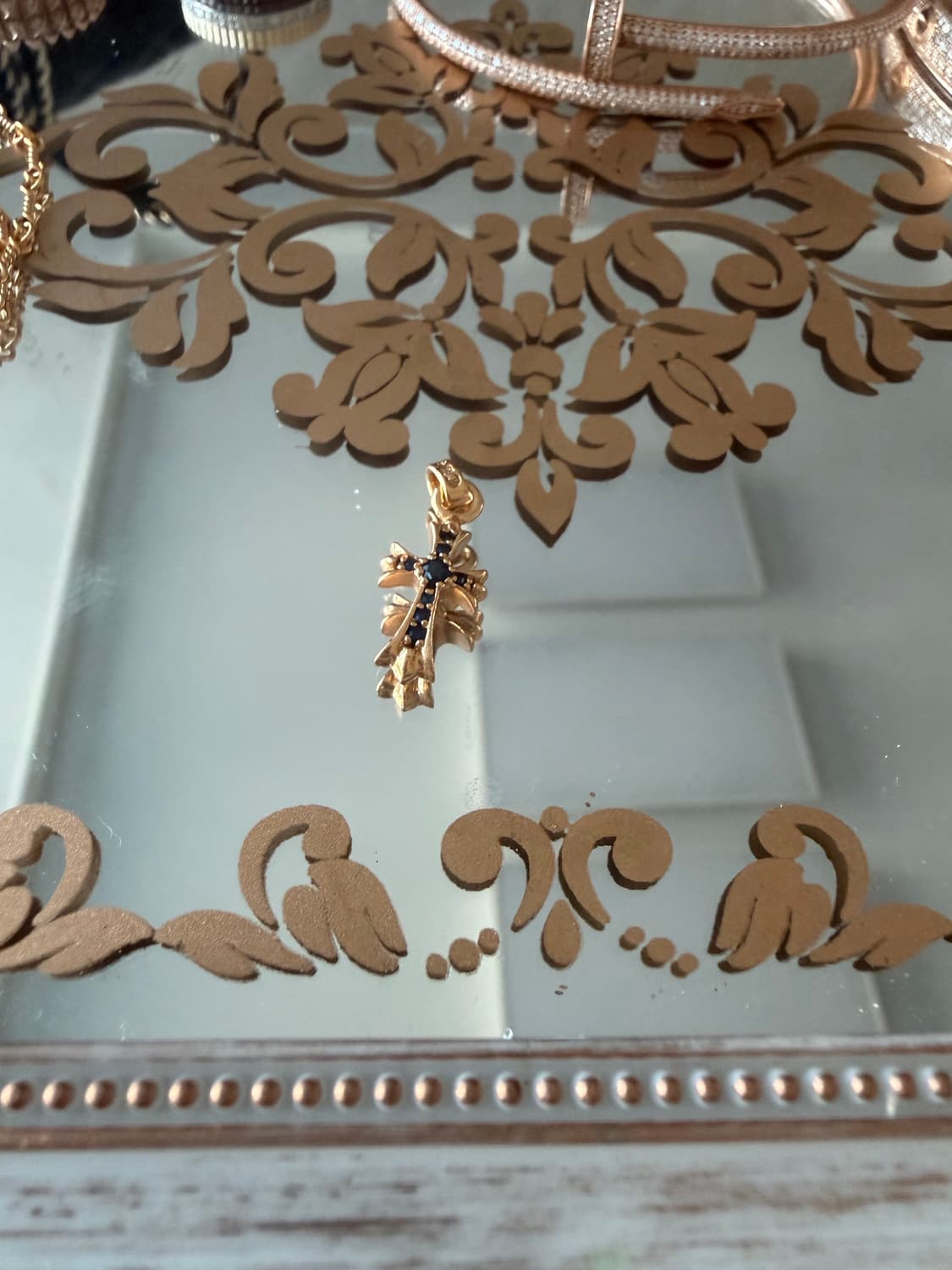 크롬하츠 22k 타이니(사파이어) 베이비펫(사파이어,에메랄드) 상품이미지6