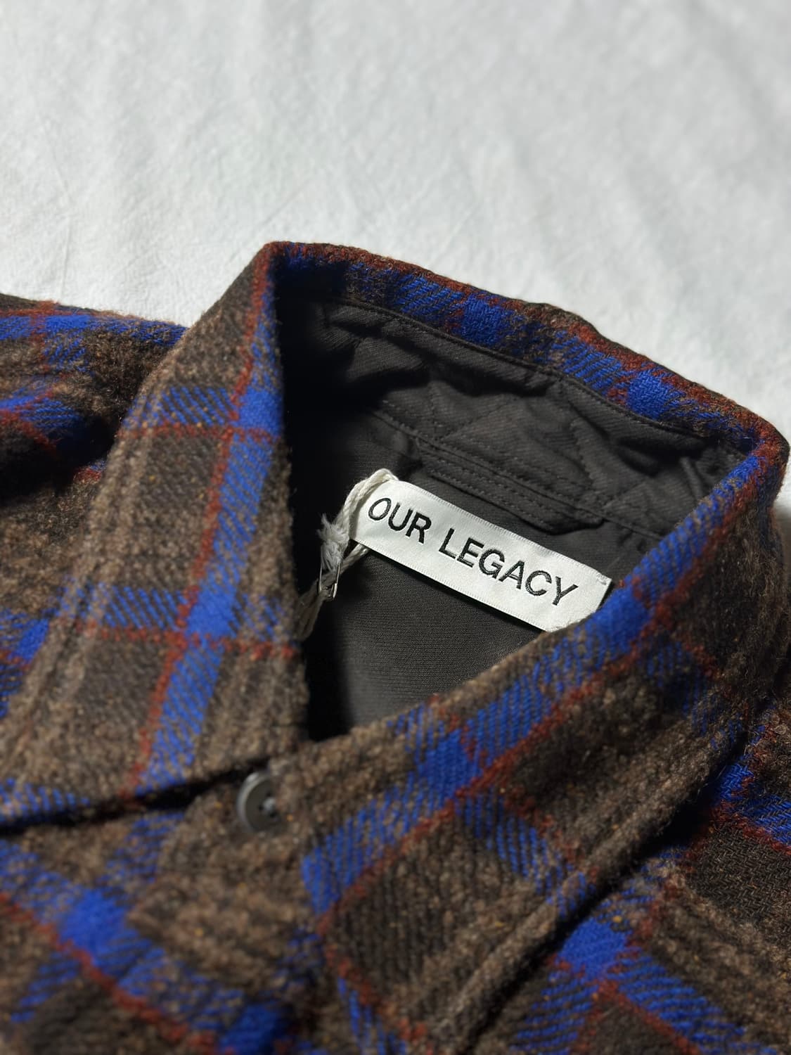 (새제품) OUR LEGACY 아워레가시 ABOVE 체크셔츠 50 상품이미지3