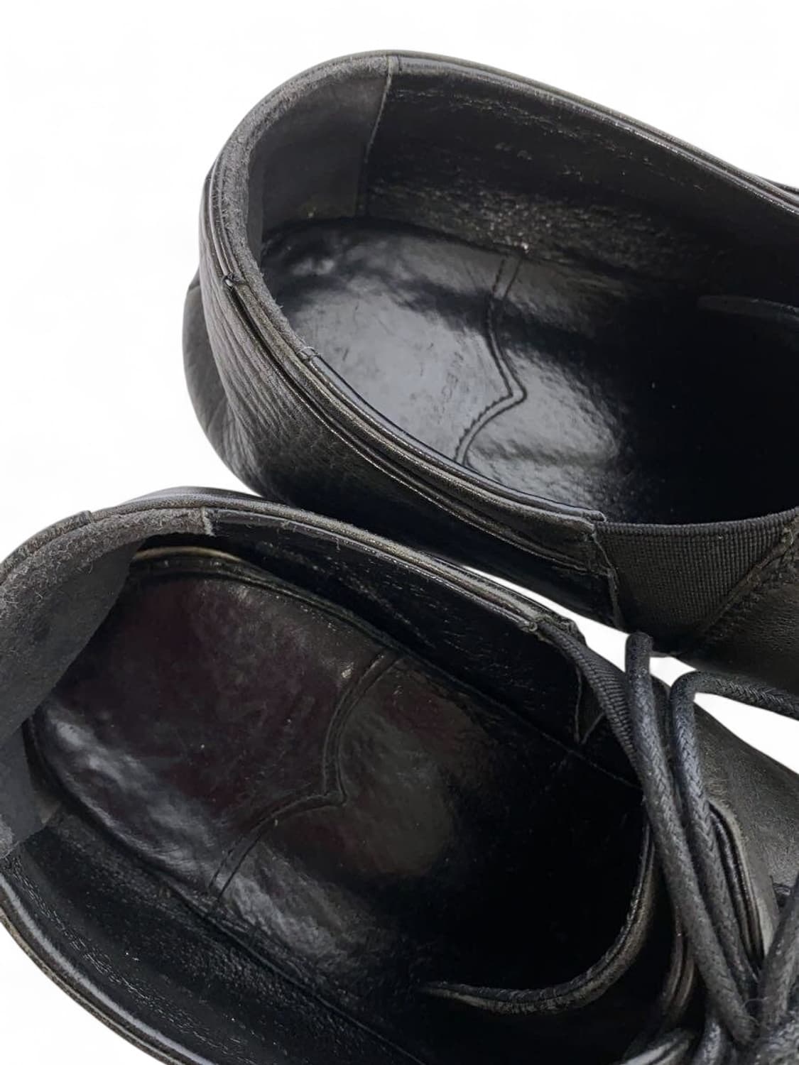 요지 야마모토 와이즈 가죽 드레스 플랫슈즈 상품이미지7