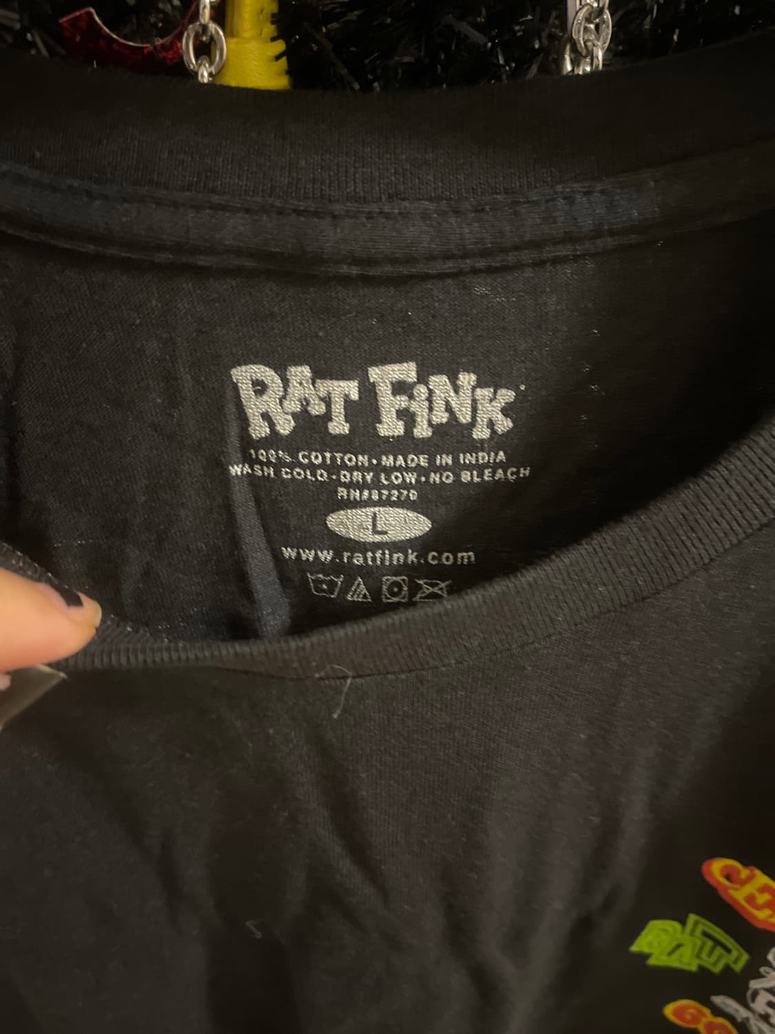 랫핑크 ratfink 반팔티 L사이즈 상품이미지3