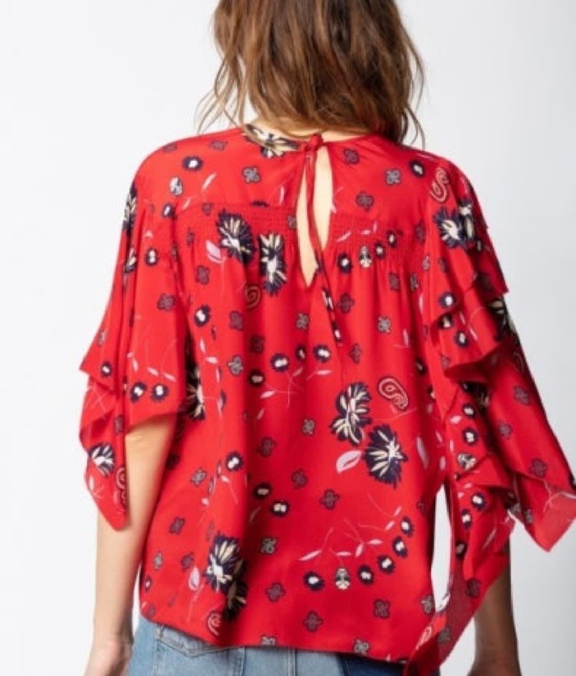 S 쟈딕앤볼테르 실크 블라우스 상품이미지8