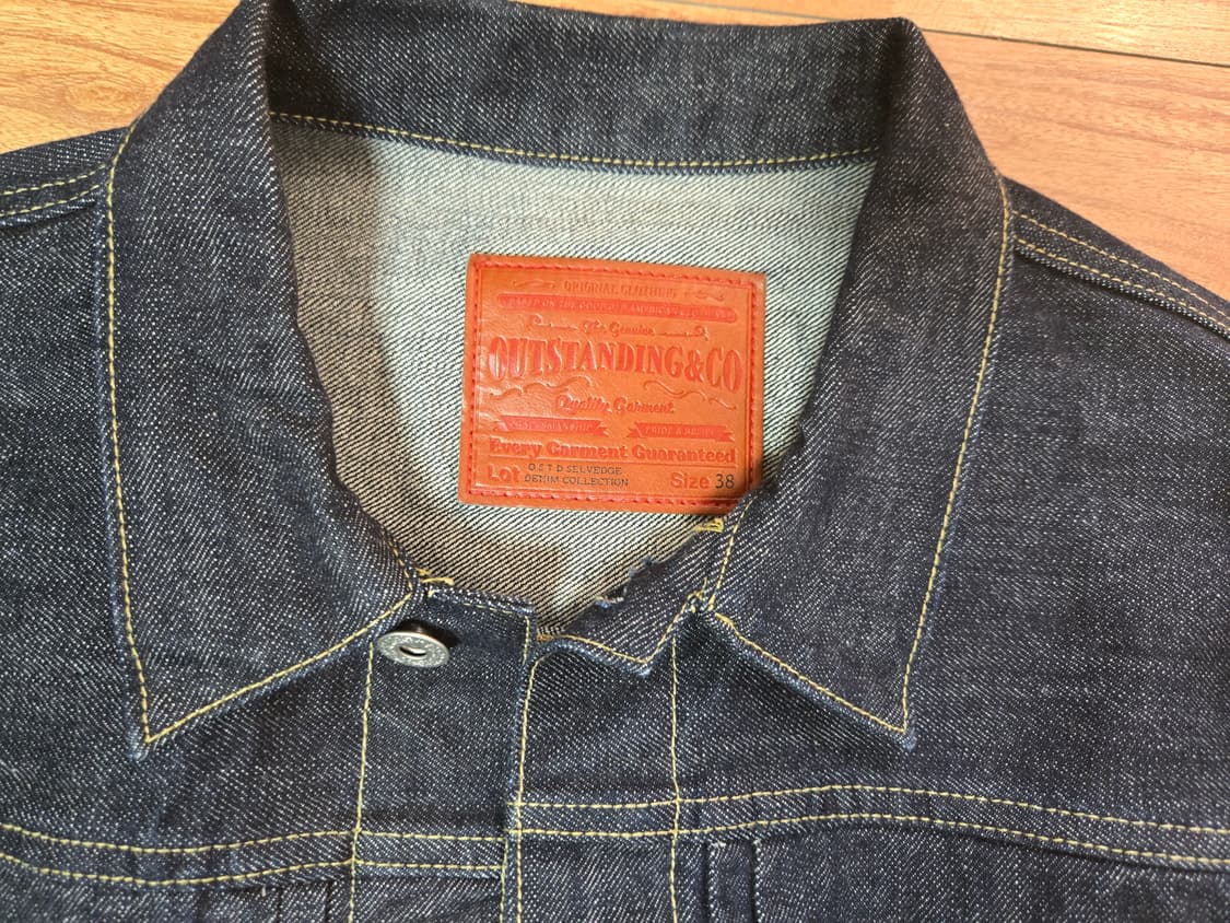 아웃스탠딩 W.W. II SELVEDGE DENIM 1ST JACKET 상품이미지2