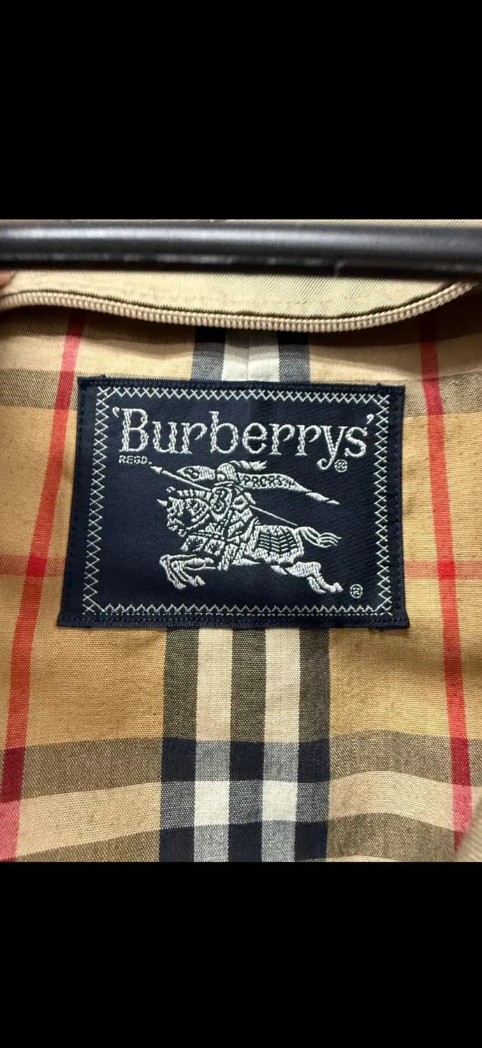 [정품] 버버리 빈티지 트렌치코트 상품이미지4