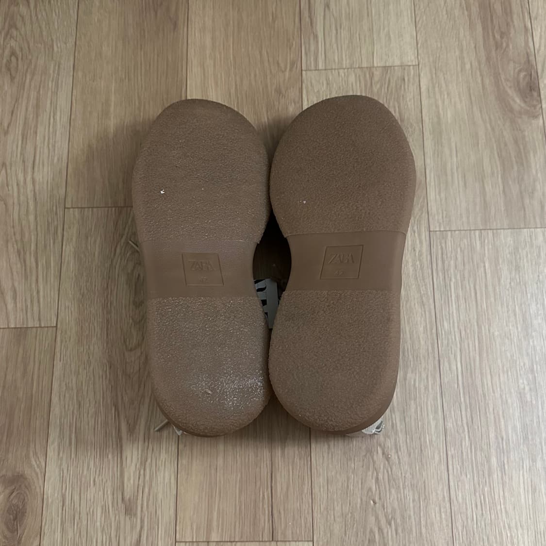 (새상품) ZARA 자라 캔버스 볼륨 스니커즈 270 상품이미지2