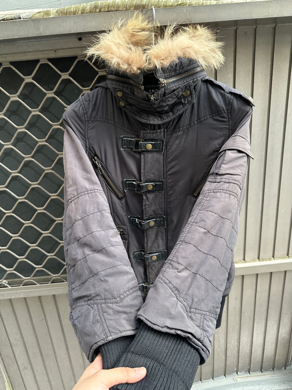 INGNI fade zipper detail jacket 상품이미지6