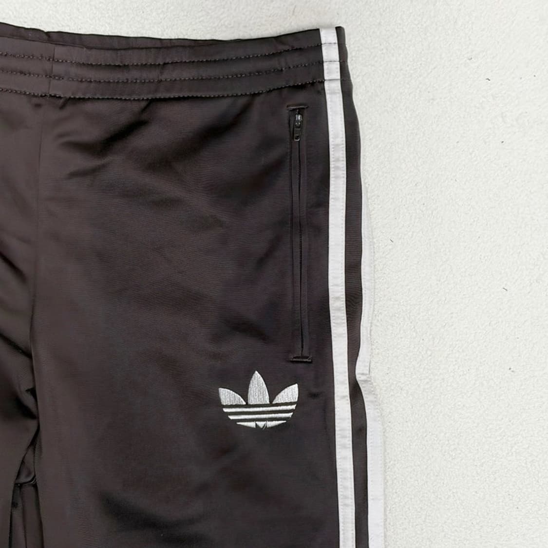 ADIDAS 구 파이어버드 실버브라운 와이드 트랙팬츠 90 상품이미지4