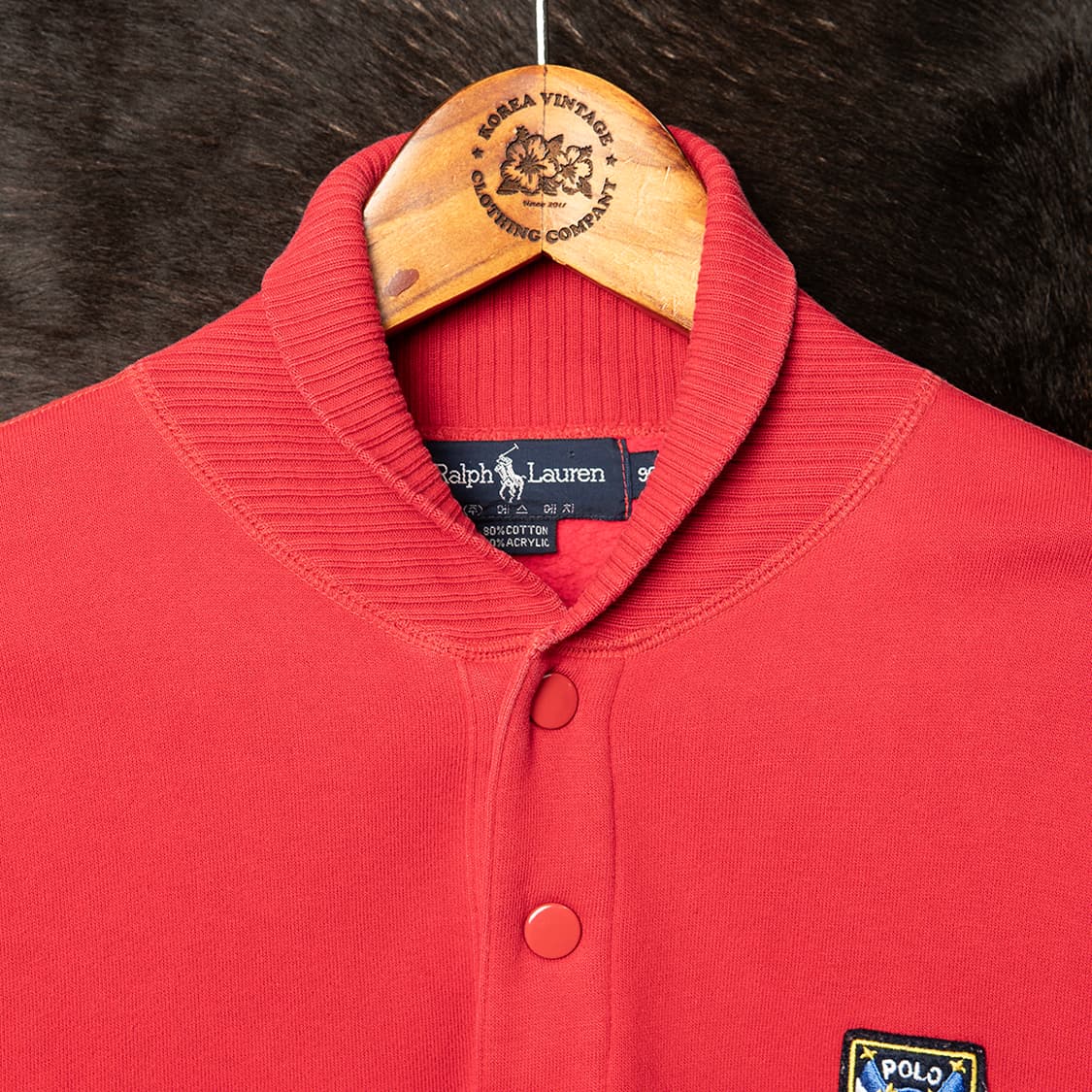 [95] 80s 폴로 랄프로렌 에스에치 숄카라 스웻셔츠  상품이미지2