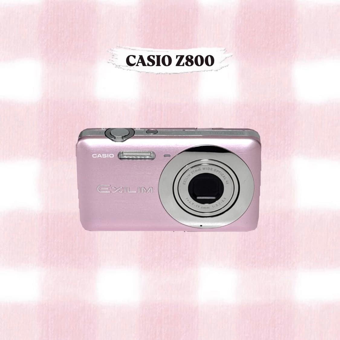 카시오 엑슬림 Z800 베이비핑크 빈티지디카 상품이미지1