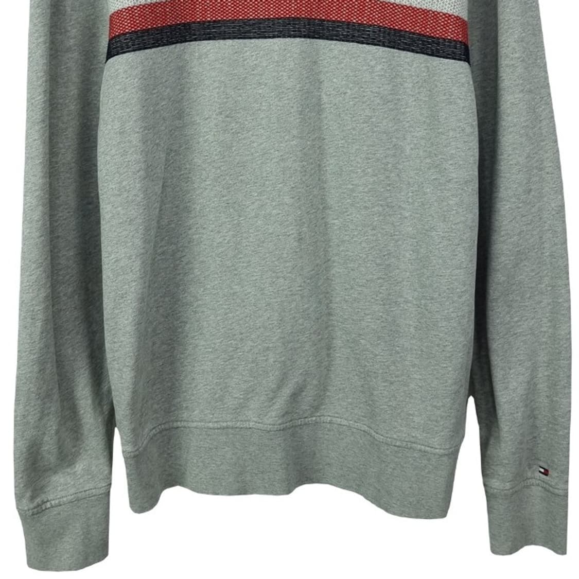 [타미힐피거] 빈티지 빅로고 맨투맨 그레이 M19262 상품이미지5