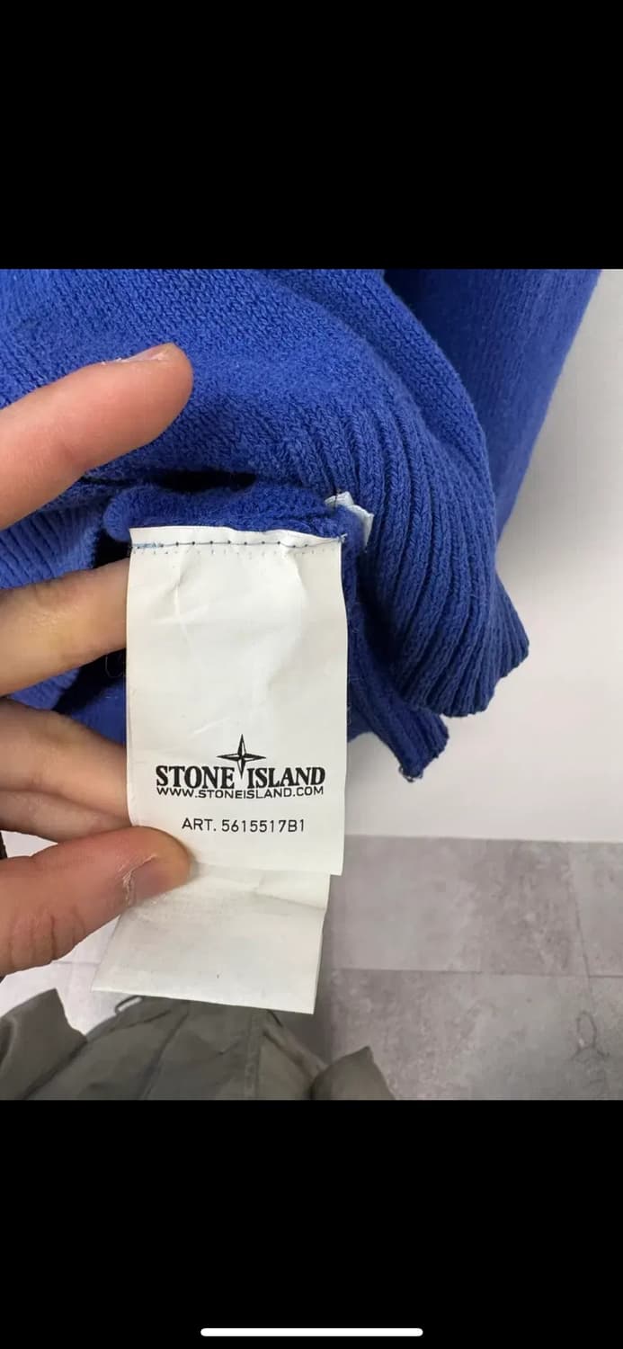 스톤아일랜드 나일론 후드 니트집업 H1848 상품이미지8