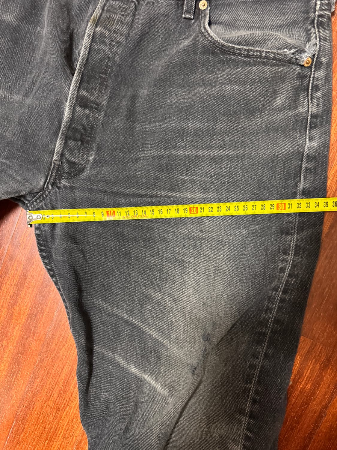 [40] 00년 9월 생산 리바이스 501-0660 블랙진  상품이미지8