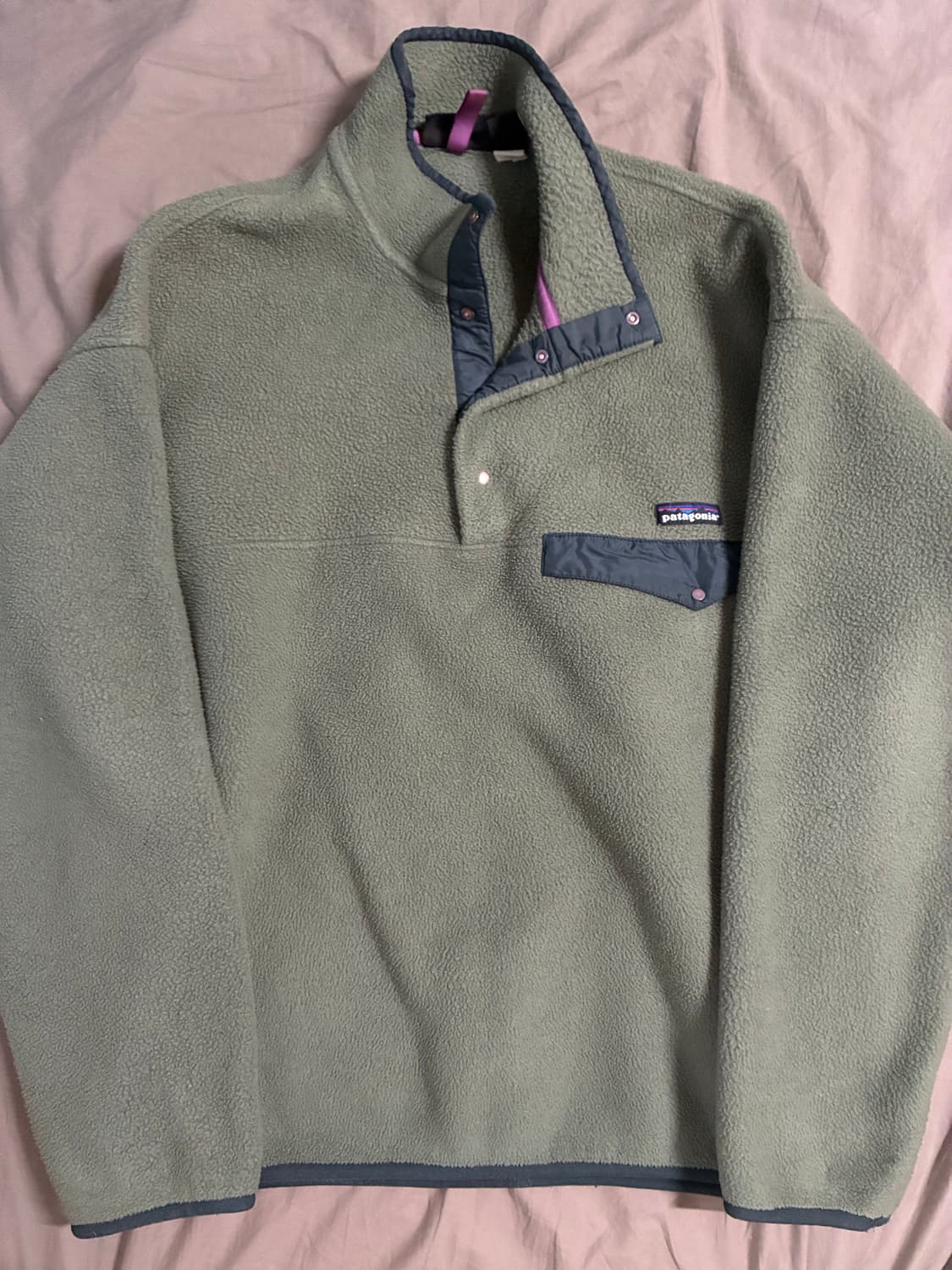 1993 파타고니아 신칠라 스냅티 사이즈L 상품이미지1