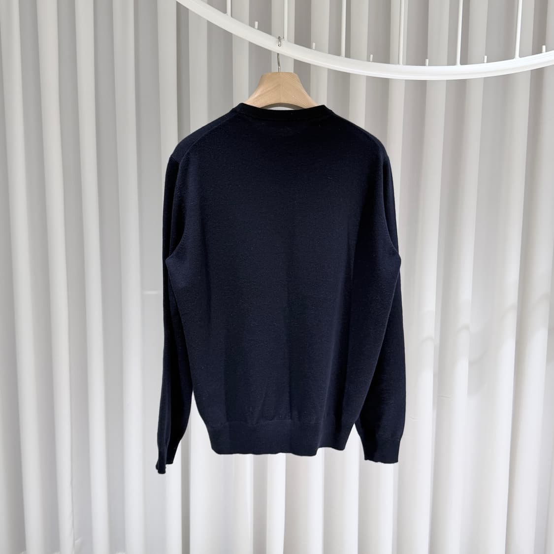 (A+/50) / 로로피아나 파크빌 크루넥 니트 베이비 캐시미어 네이비 상품이미지6