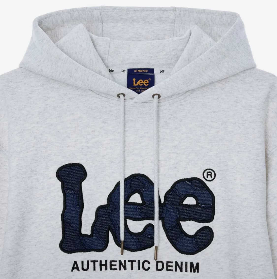 리 데님 후드 상품이미지2