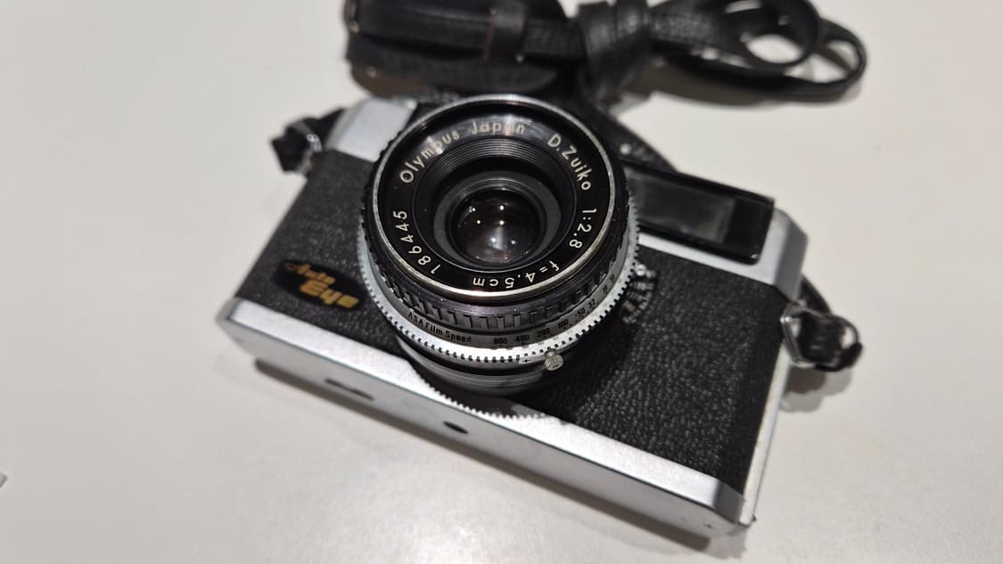 작례O 클래식 감성 올림푸스 오토아이+주이코 45mm 2.8 필름카메라 상품이미지7