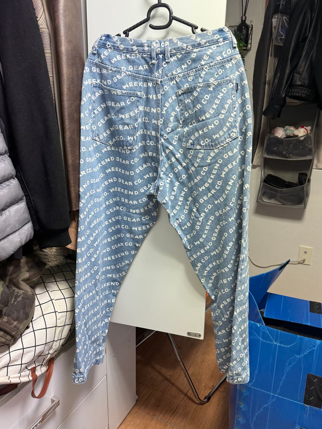 위캔더스 데님 셋업 L  상품이미지5