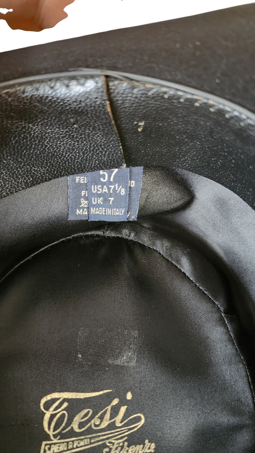 ITALY TESI 여성 울 페도라 파나마 햇 상품이미지6