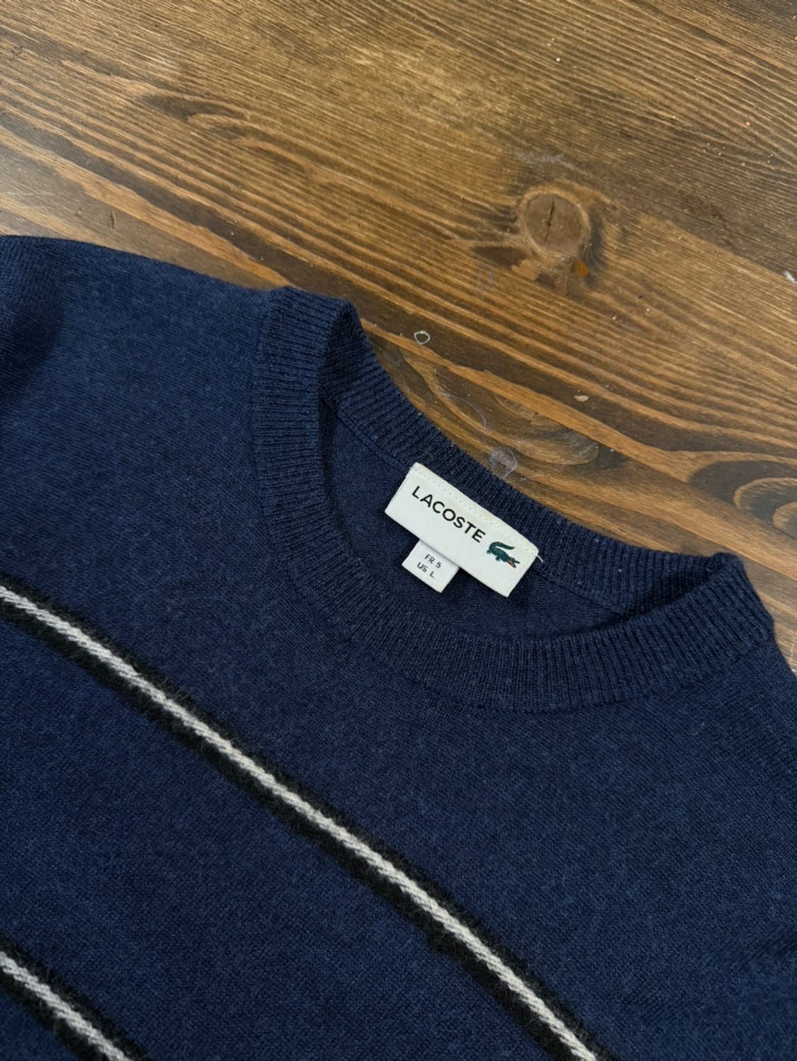 라코스테 램스울 니트 105 상품이미지7
