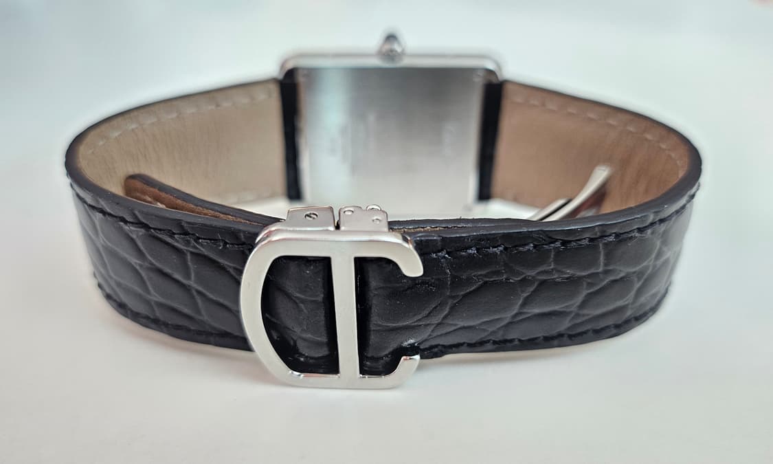 까르띠에 탱크솔로 스틸 라지 (피아노판) 상품이미지4