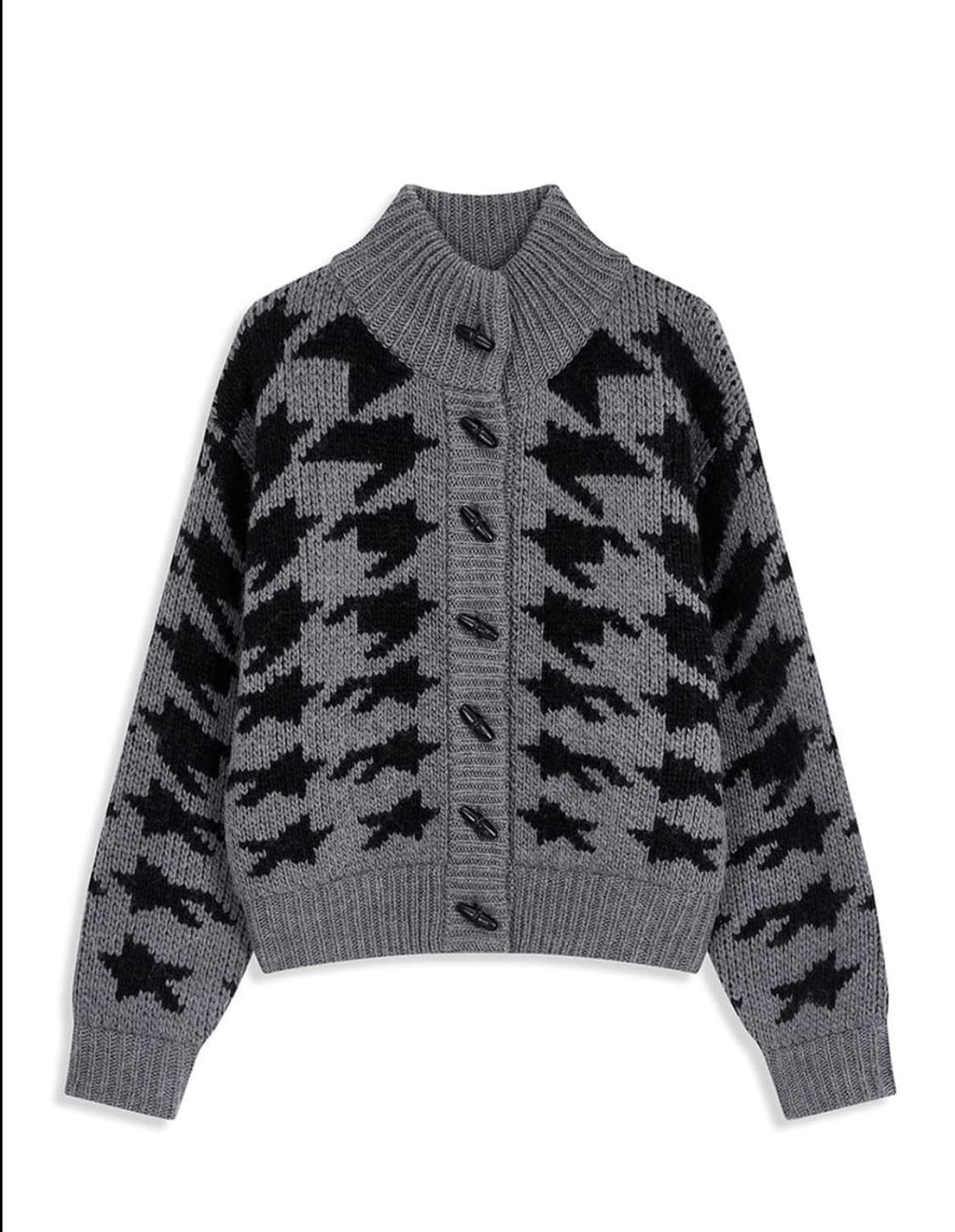 오픈와이와이 하운드투스 가디건 그레이 M 상품이미지1