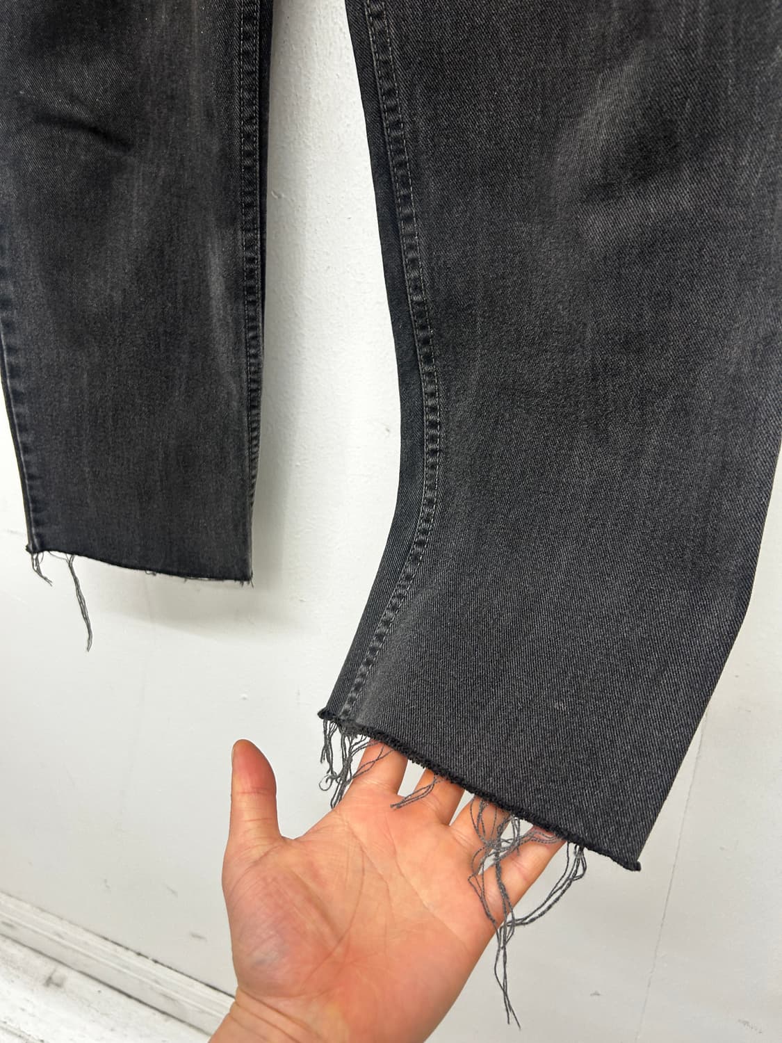 00s 캐나다 생산 리바이스 550 블랙 진 상품이미지4