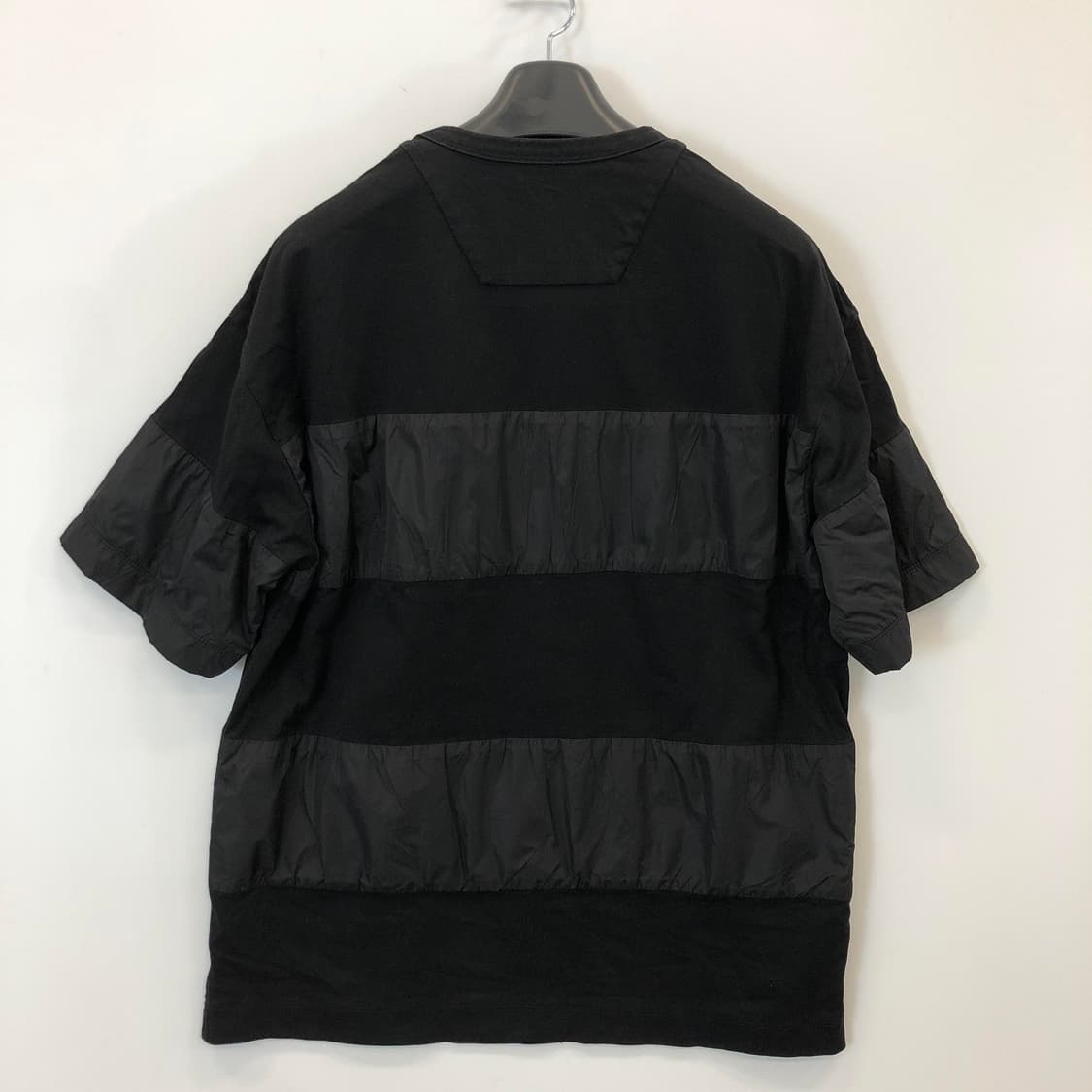 juun.j 준지 우븐 단가라 오버반팔 90-95 상품이미지4