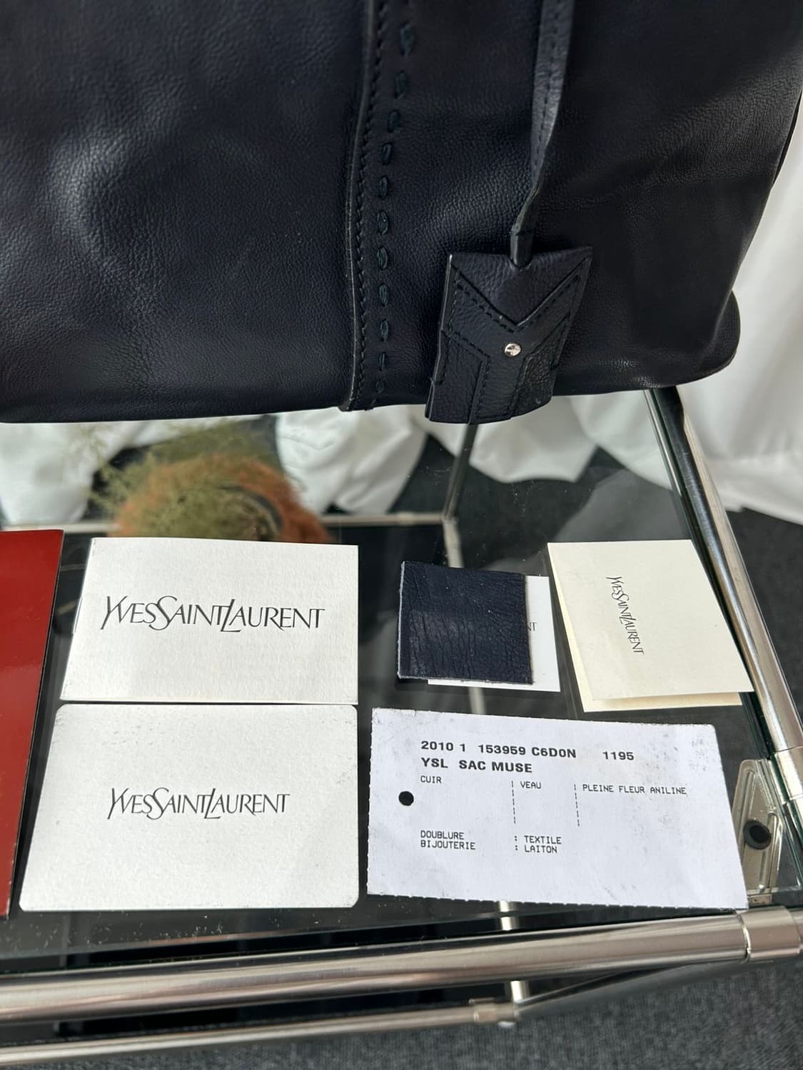 생로랑 뮤즈백 토트백 상품이미지3